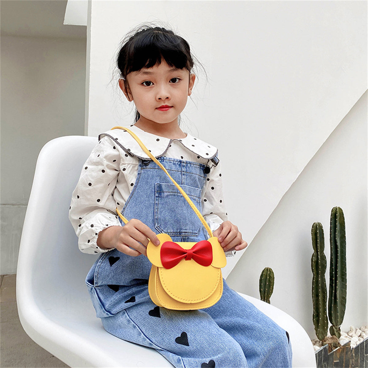 Children's Mickey Bow Crossbody Bag