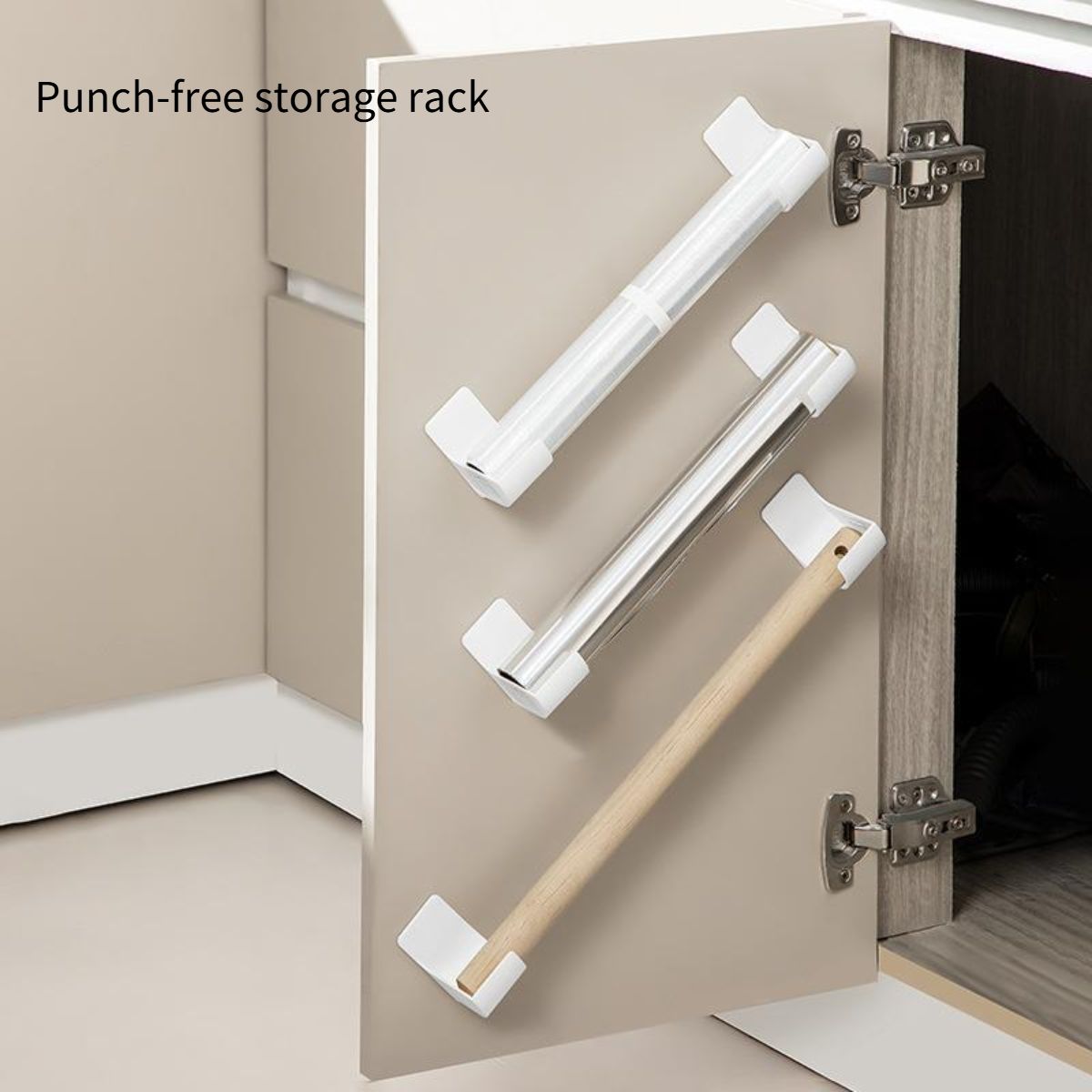 4-pack punch-free storage racks