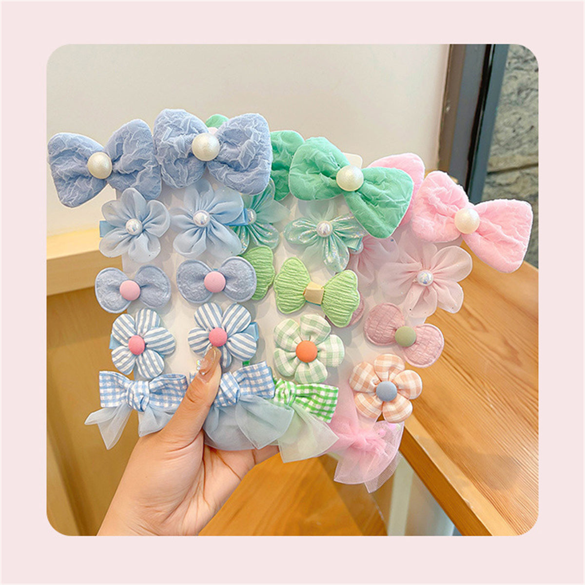 Children's hairpin cute baby princess hairpin headdress bow hairpin