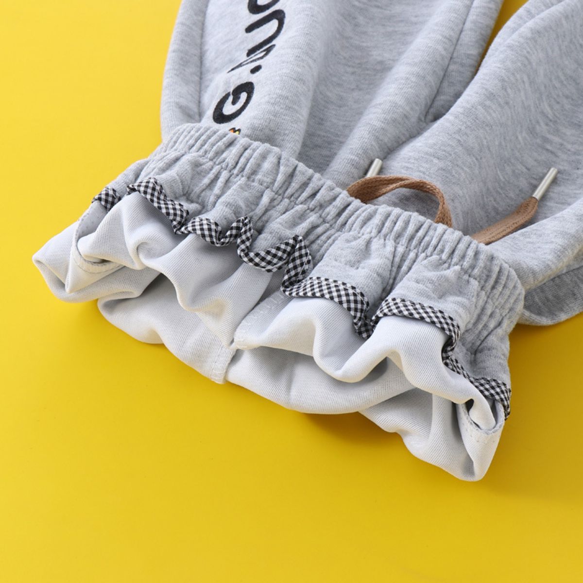 Little yellow duck children&#39;s casual sweatpants spring and autumn new children&#39;s clothing small and medium boys&#39; pants baby trousers girls