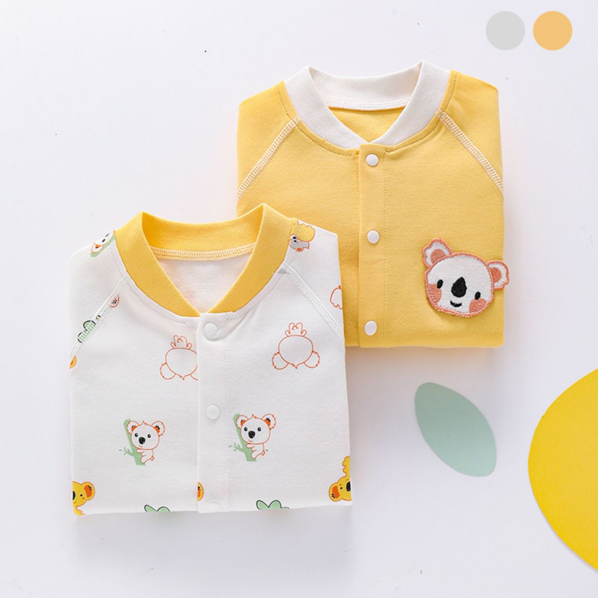 New style newborn baby clothes boneless buckle baby jumpsuit four seasons snap button romper