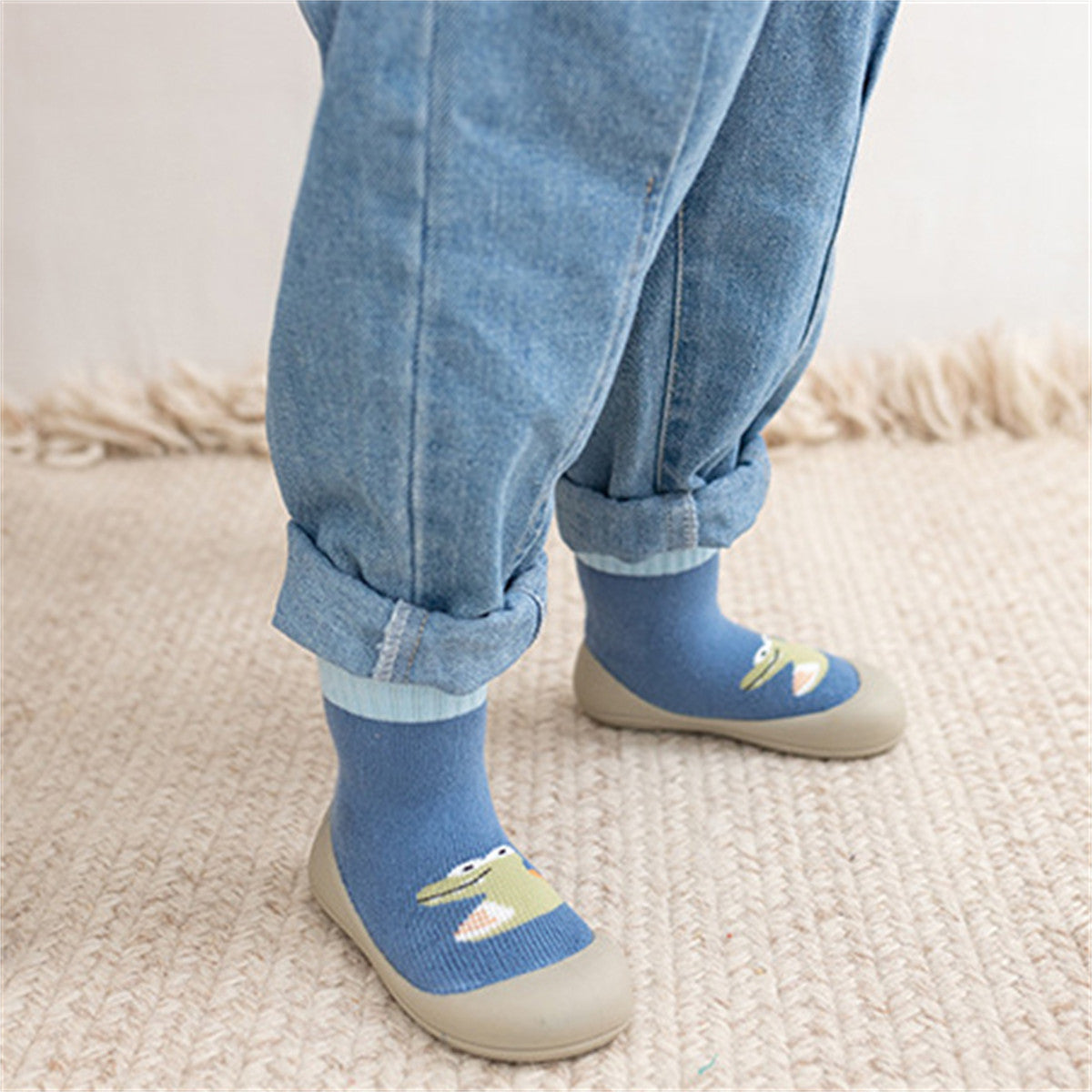 Children's dinosaur pattern toddler shoes