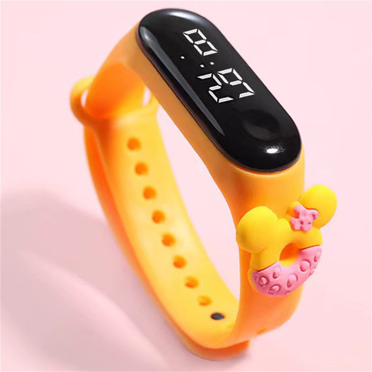 Children's girl's cute casual style flower style waterproof school going out all-match electronic watch