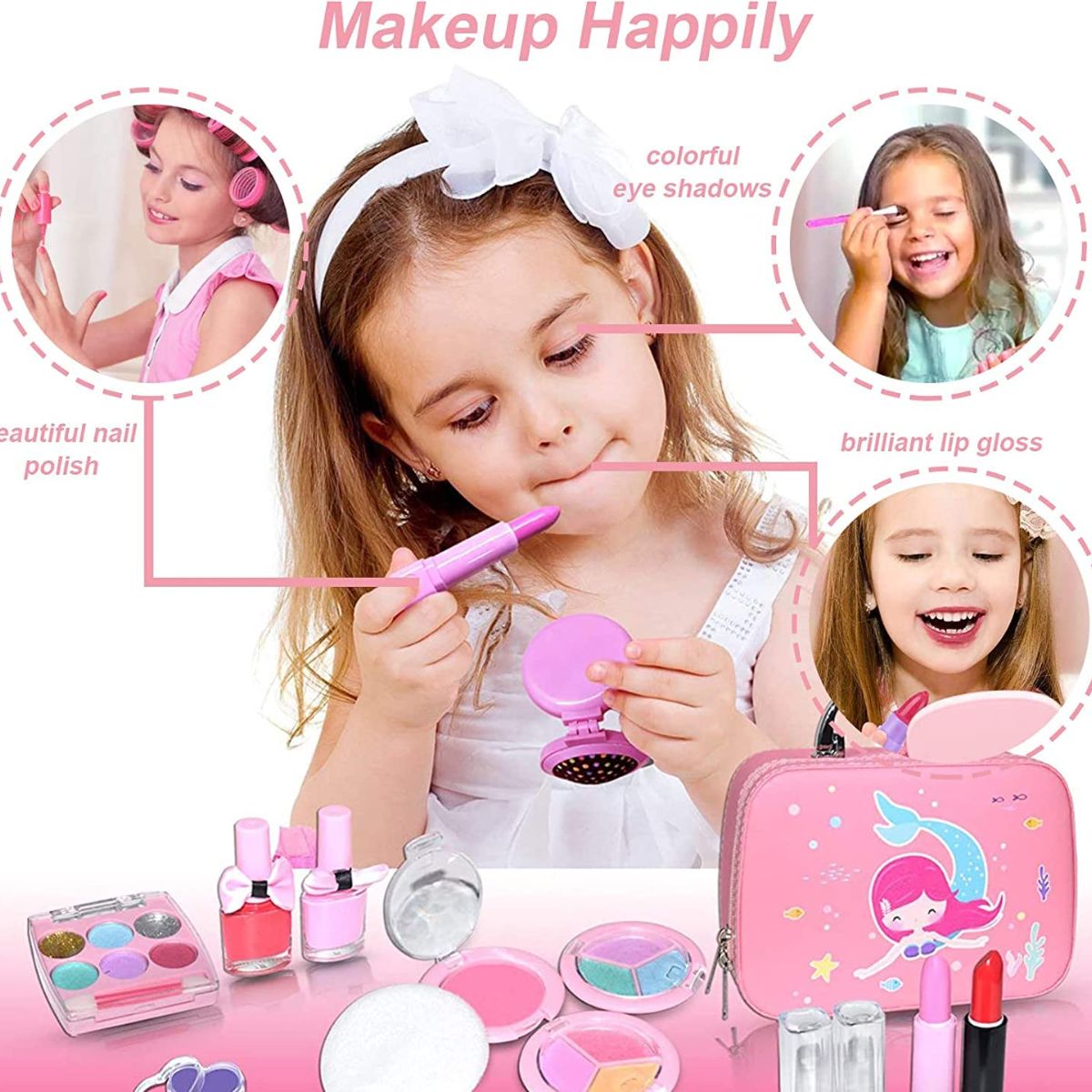 Girls Makeup Toy Set