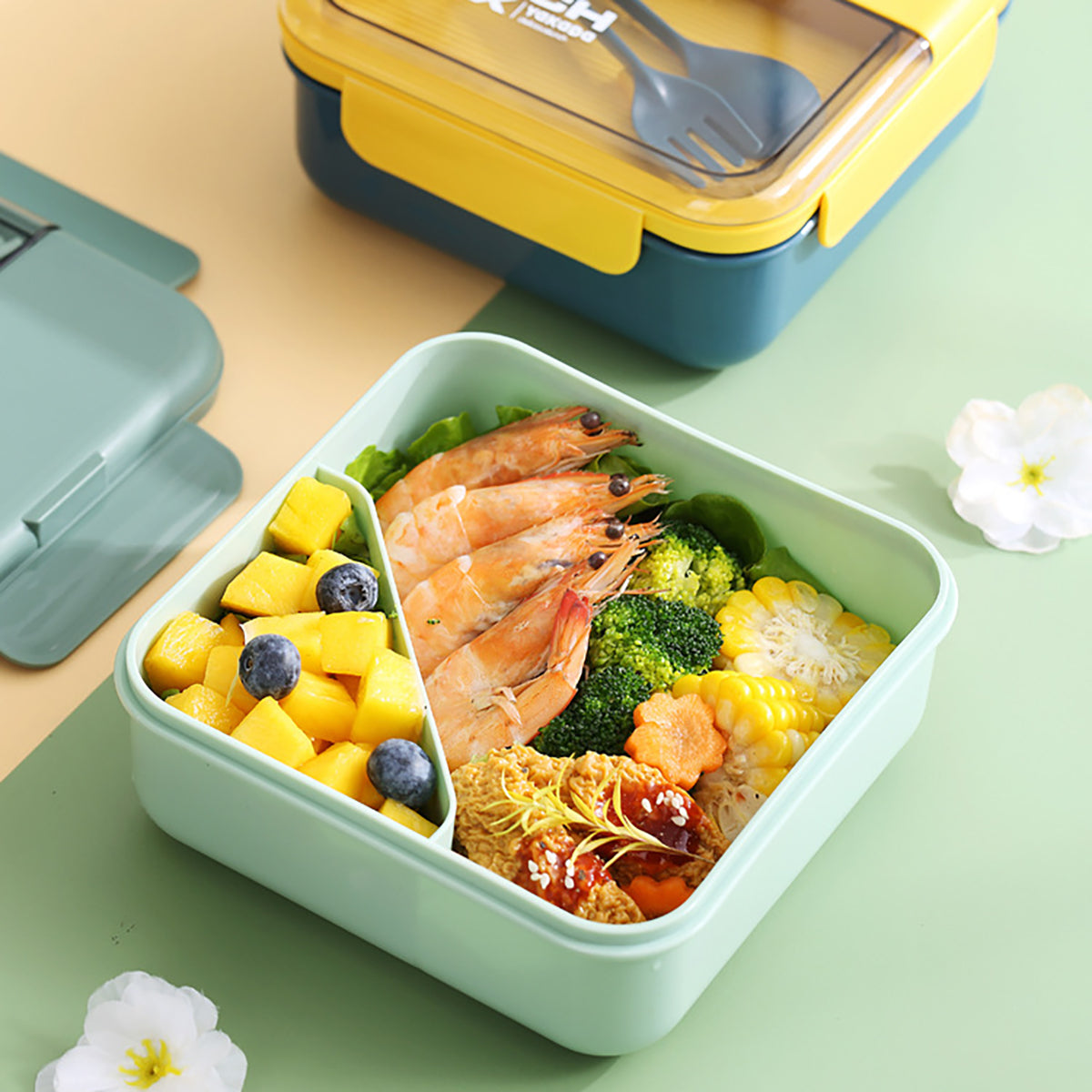 Portable Student Lunch Box Picnic Bento Box