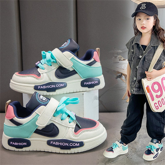 Colorblock sneakers for middle and large kids