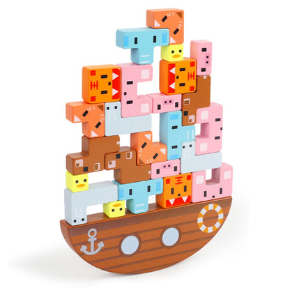 Animal balance stacking