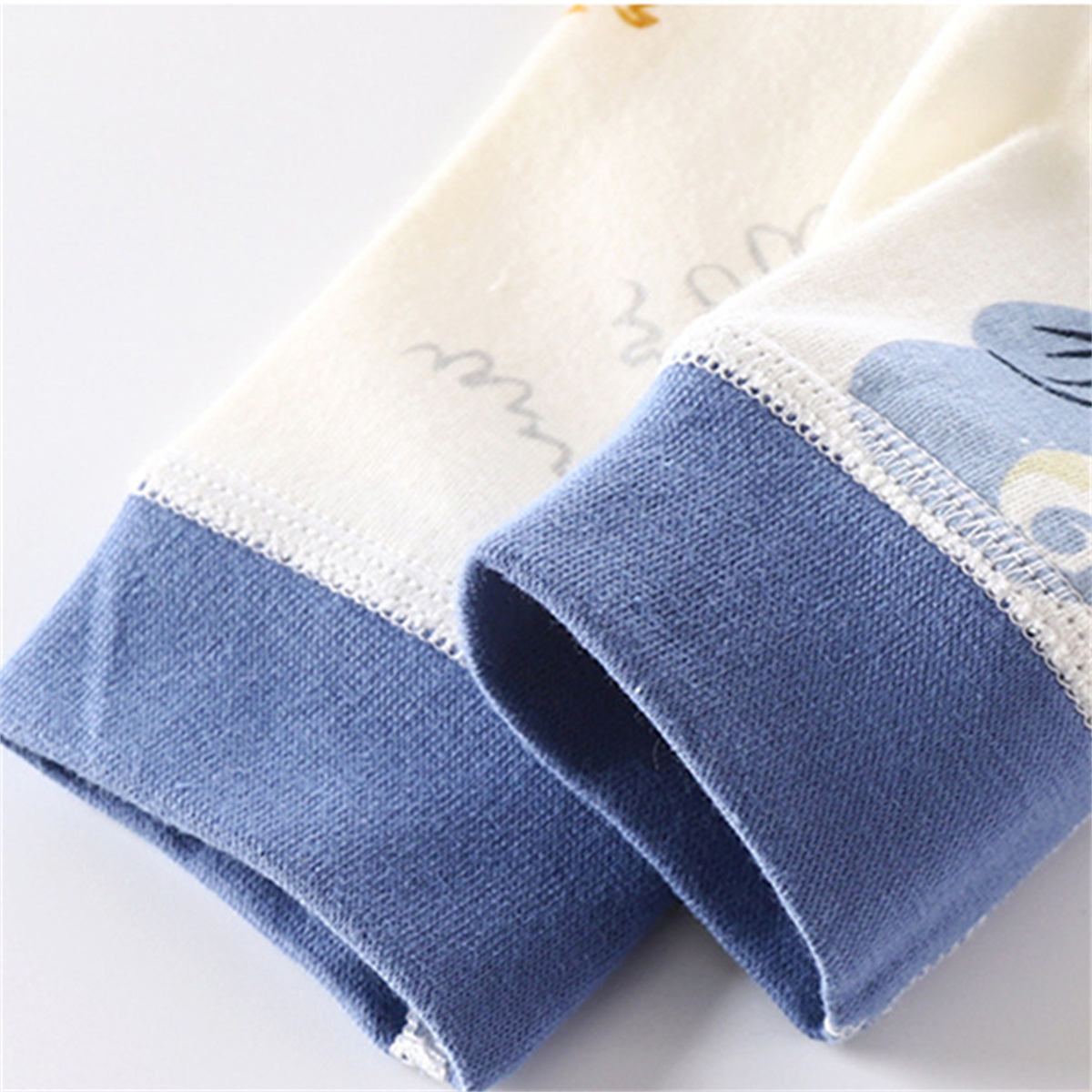 Baby Cotton Warm Long Sleeve Pants T-shirt Set