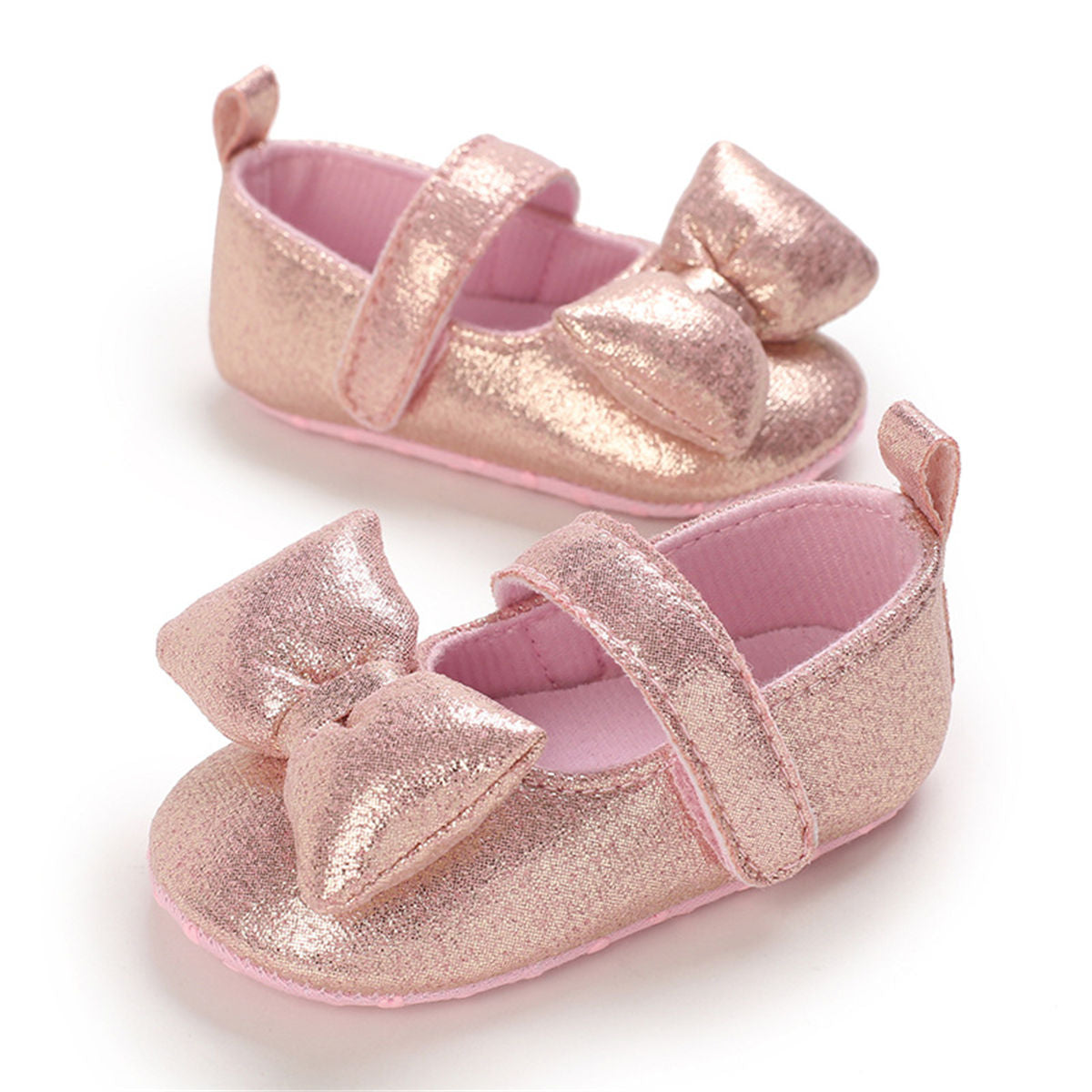 Baby Girls Autumn Cute Bow Leather Shoes