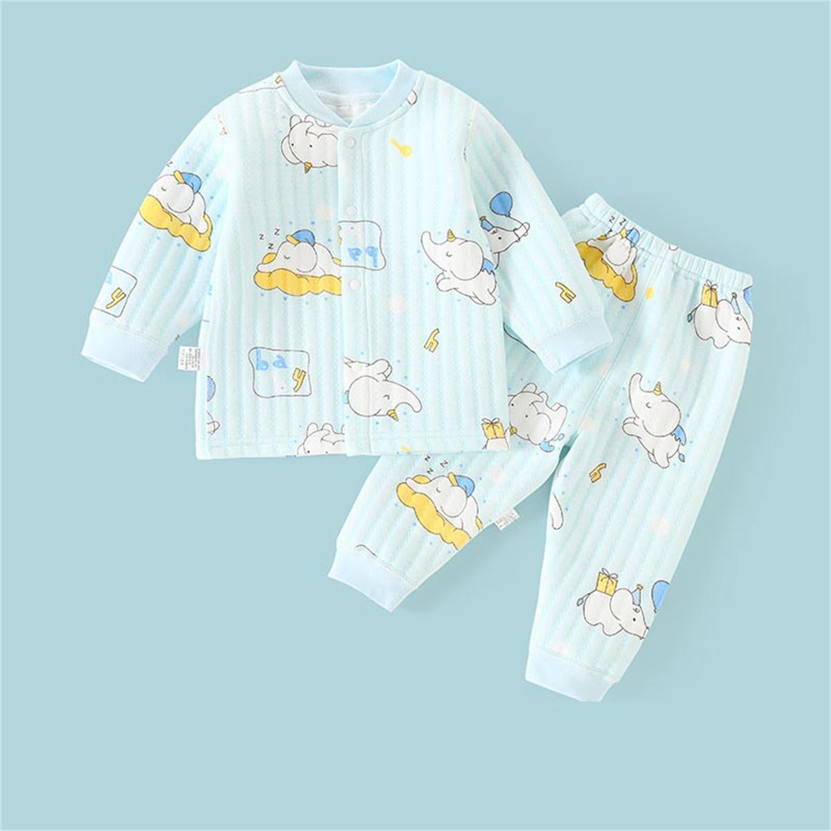 Baby Autumn and Winter Split Cotton Sandwich Set