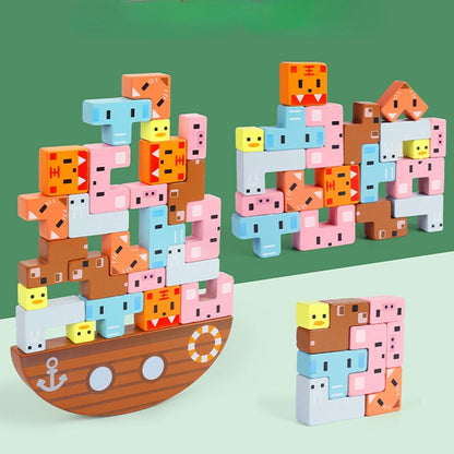 Animal balance stacking