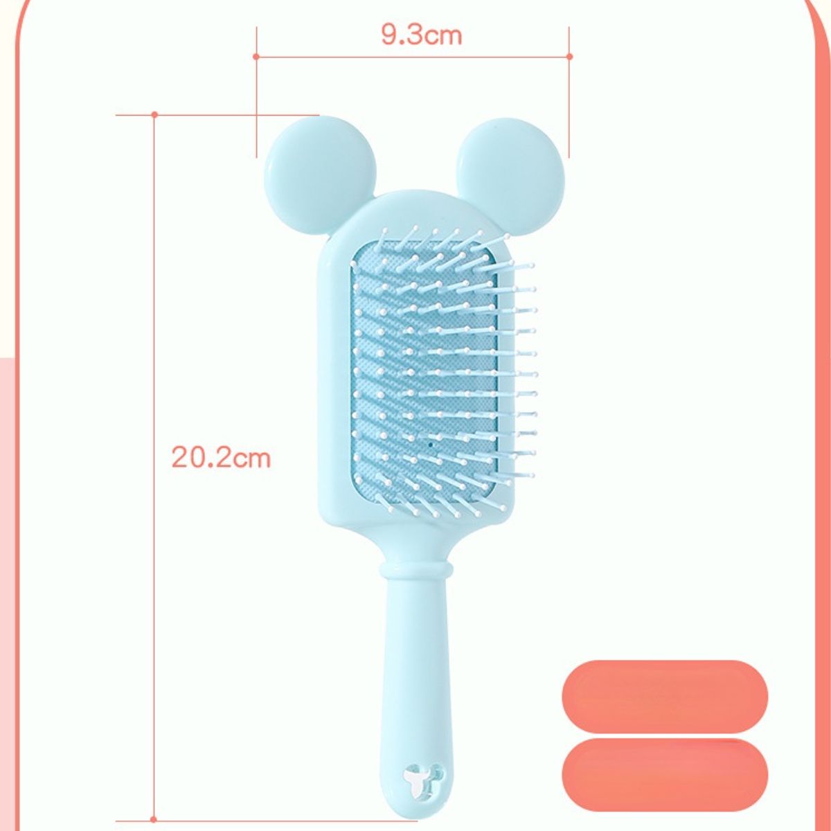 Mickey Children&#39;s Anti-static Hair Straightening Comb