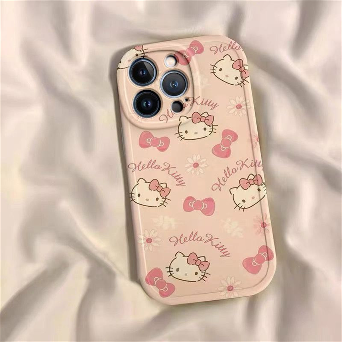 Apple cute style super cute Hello Kitty super drop resistant lens phone case