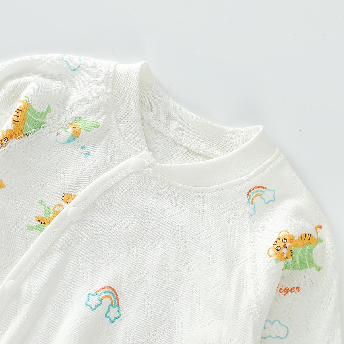 Simple Animal Print Romper