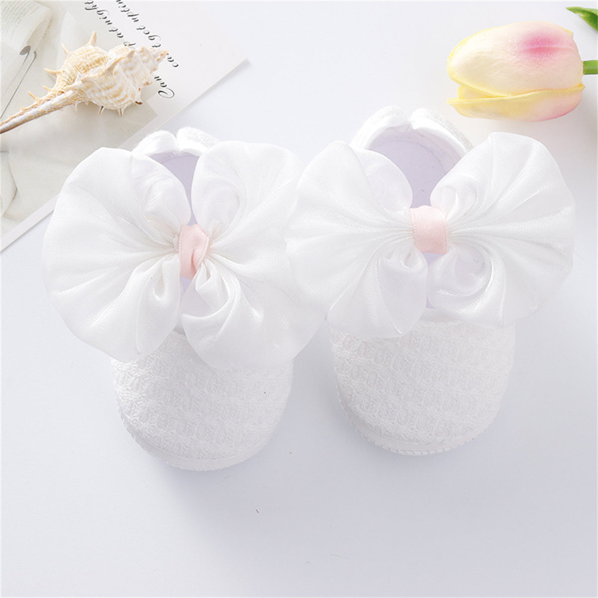 Baby Mesh Bow Princess Shoes