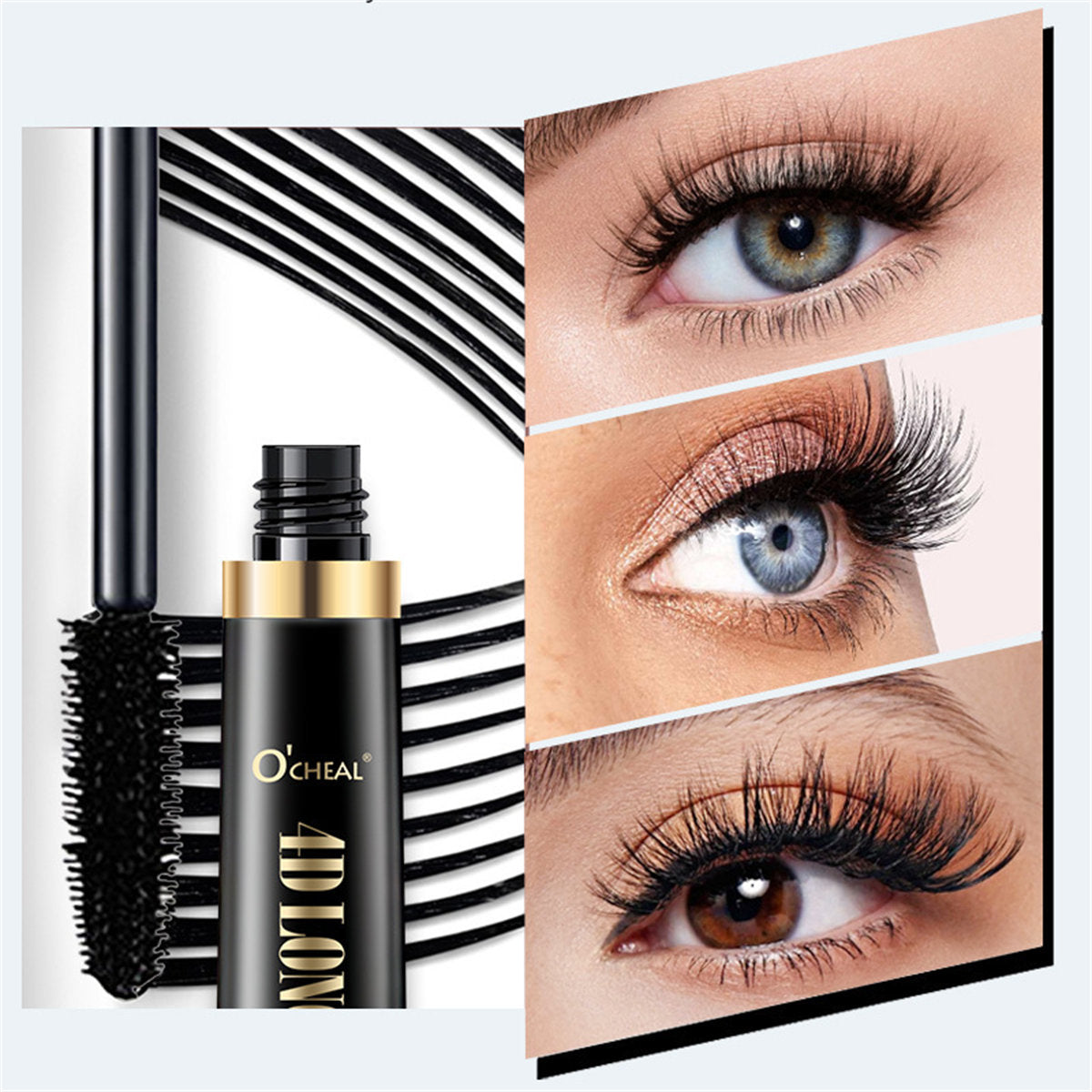 Volume, thick, curling, waterproof, sweat-proof, long-lasting mascara