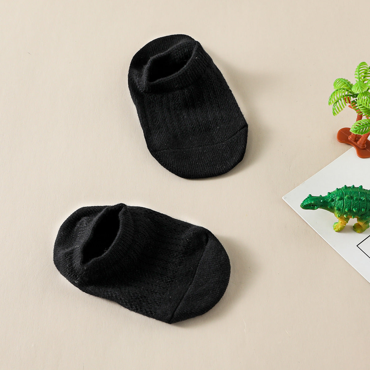 Children's solid color non-slip socks