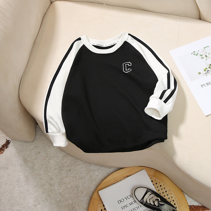 Base shirt long sleeve T-shirt all-match children's top