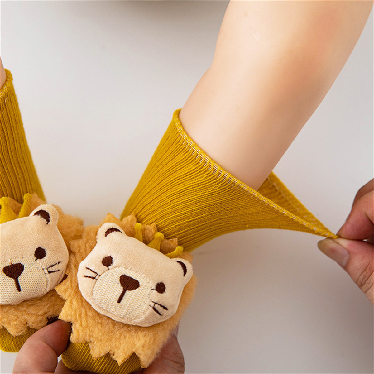 Children's Animal Doll Non-Slip Floor Socks