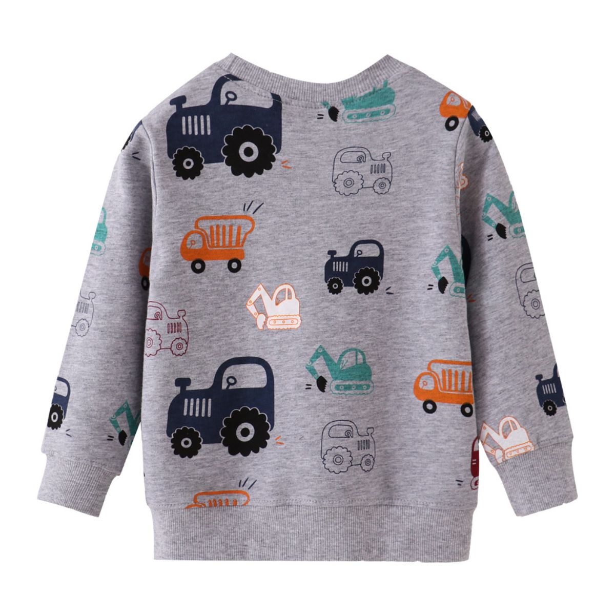 Boys' sweatshirt knitted terry cotton long sleeve cartoon sweatshirt