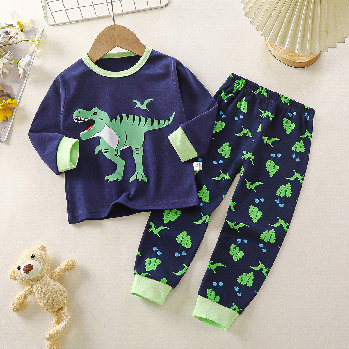 children's underwear set pure cotton autumn new style