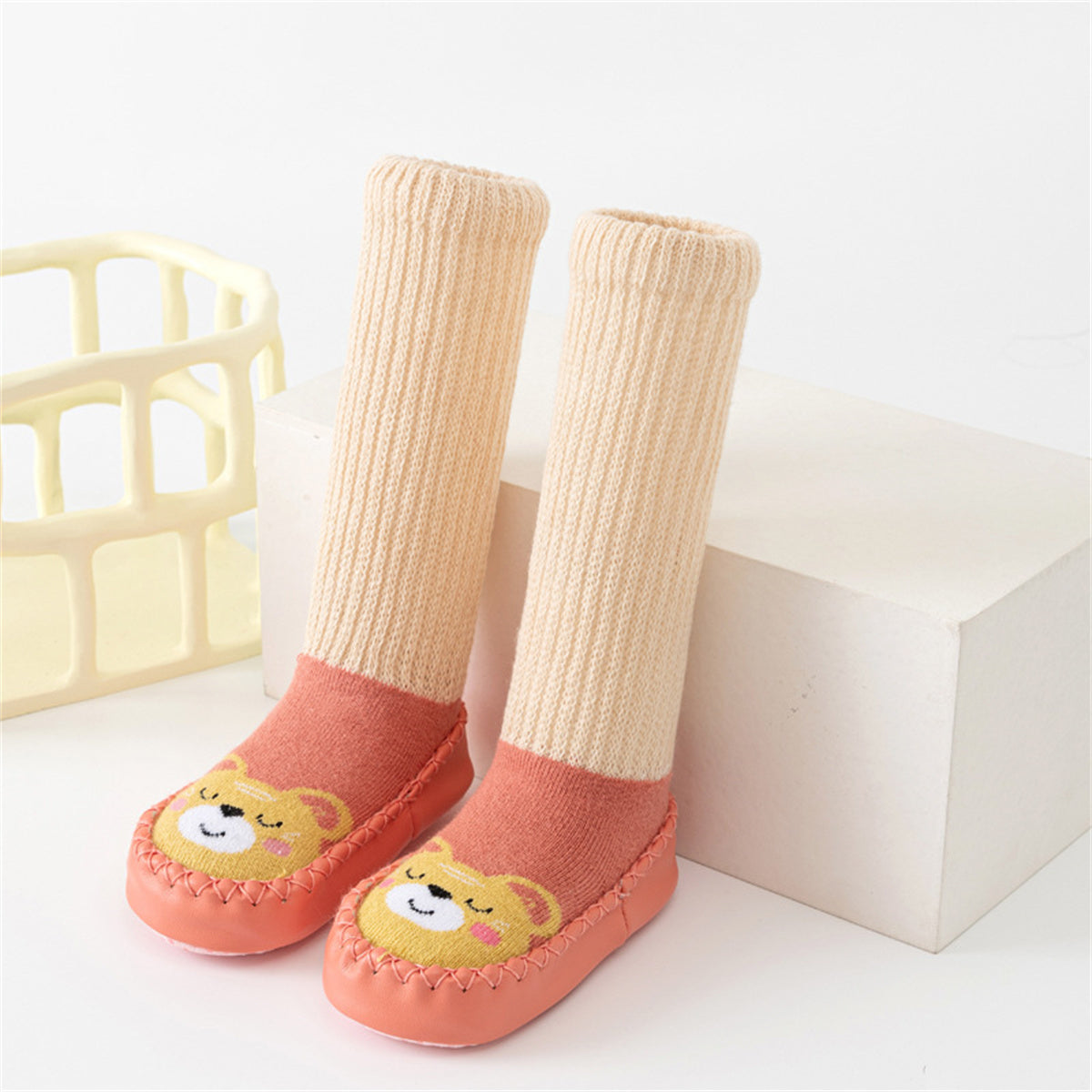 Children's cartoon pattern anti-slip socks