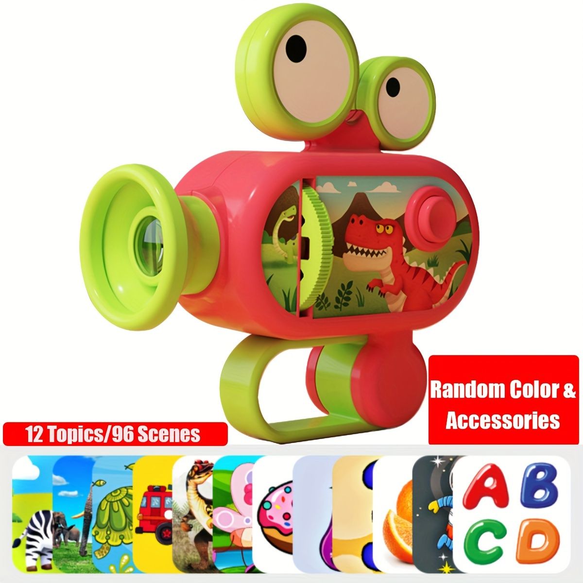 Children's early education toy projection flashlight baby mini projector