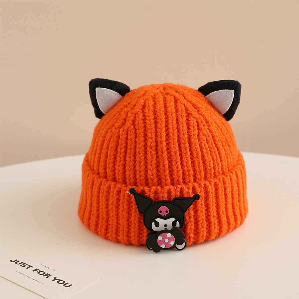 Children's cartoon woolen hat