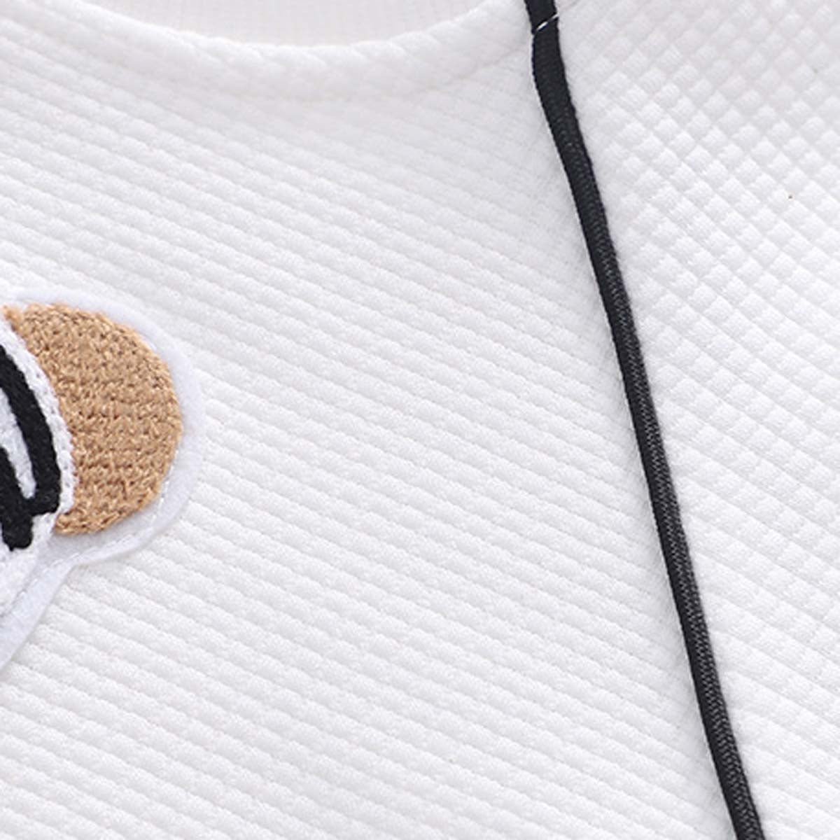 New arrival children's autumn casual suit cartoon baby round neck bear sports pants sweatshirt long sleeve two-piece suit