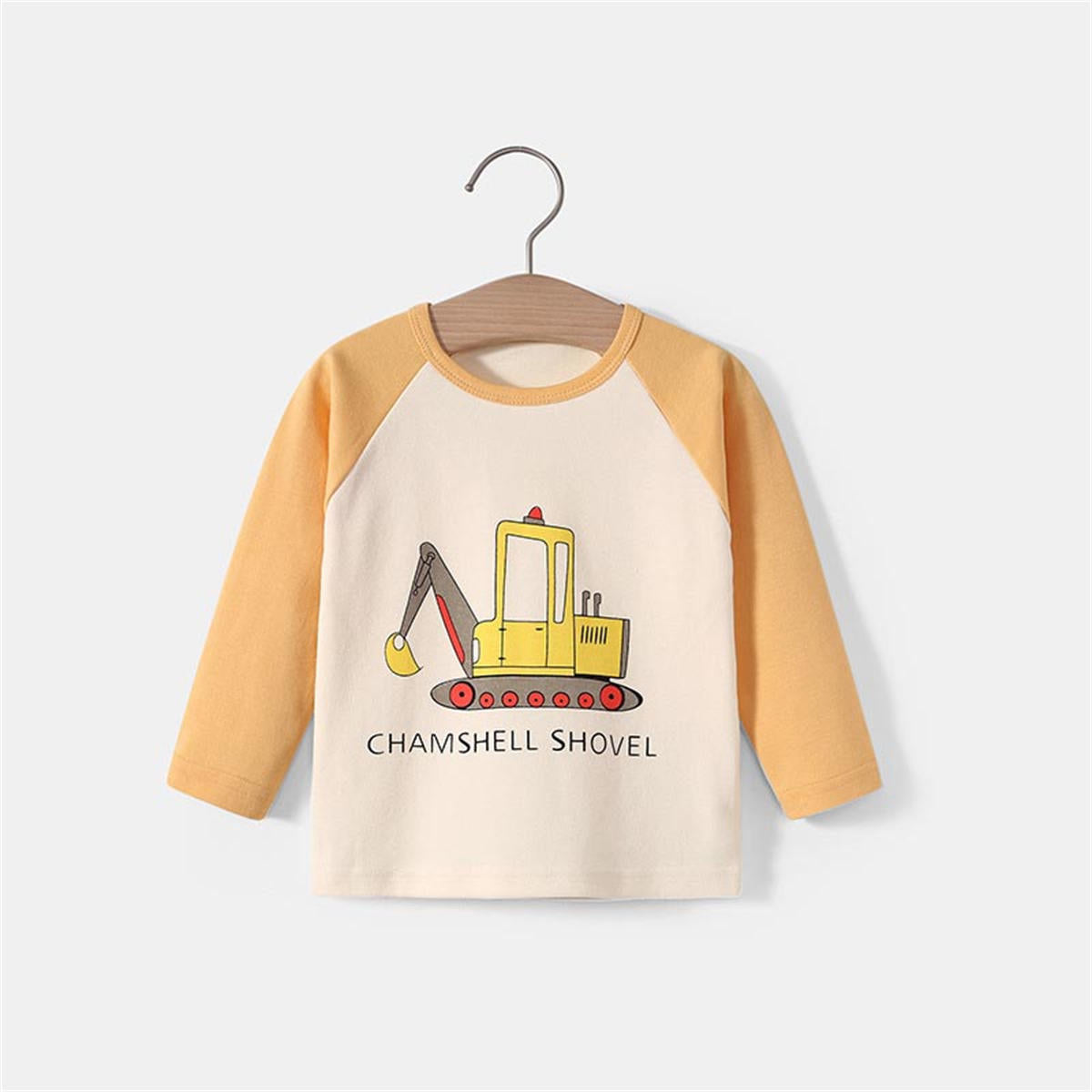 Baby Cotton Autumn Cartoon Long Sleeve t-shirt