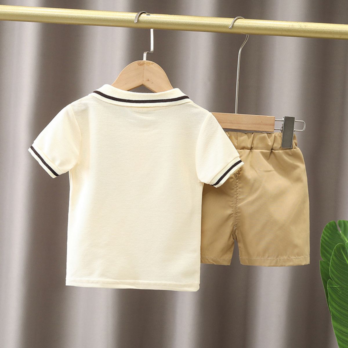 Boys summer clothes children's short-sleeved suits summer new style children's boys fashion two-piece suits trendy