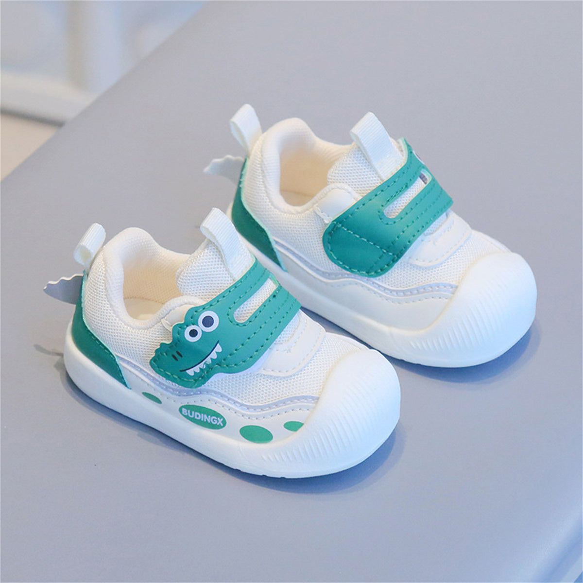 Children's Dinosaur Velcro Sneakers