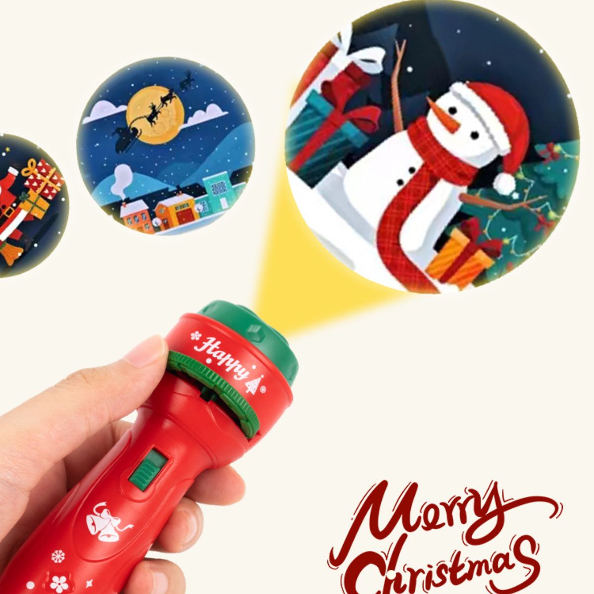 Christmas Children's Fun Cartoon Projector