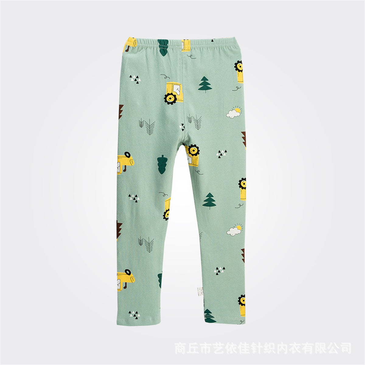 Children's Lycra Cotton Autumn Pants Pure Cotton Elastic Fit Home Pants