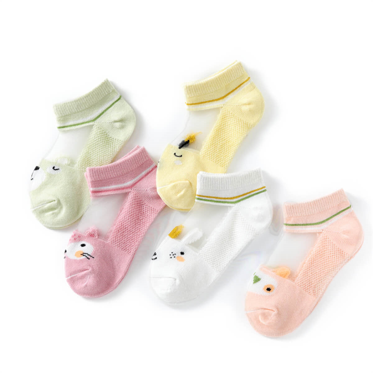 5pcs Sweet Children's Socks