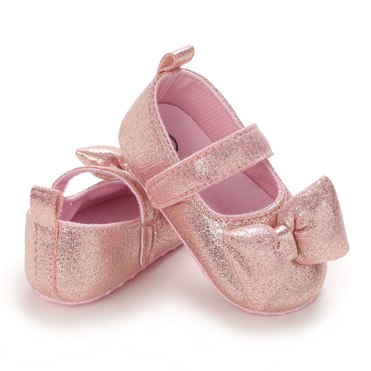 Baby Girls Autumn Cute Bow Leather Shoes