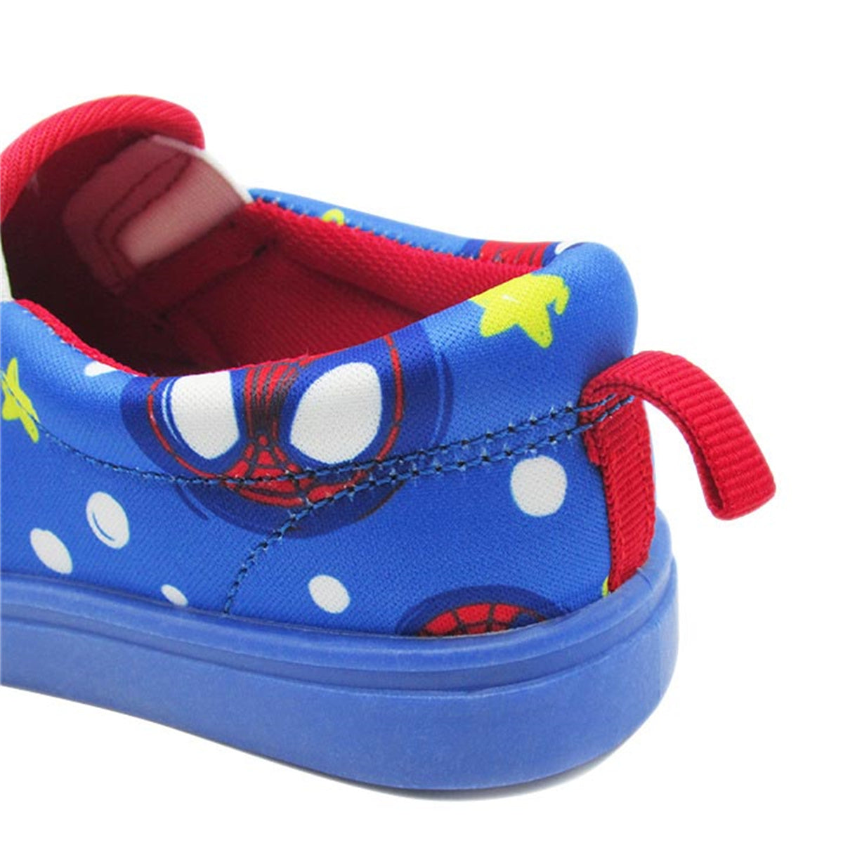 Spider-Man pattern casual low-top canvas shoes for middle and older boys