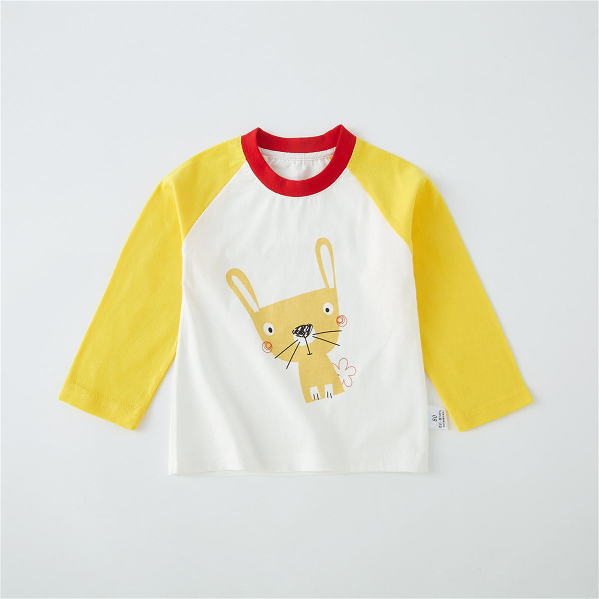 Children's T-shirt long-sleeved baby spring and fall cotton bottoming shirt t-shirt