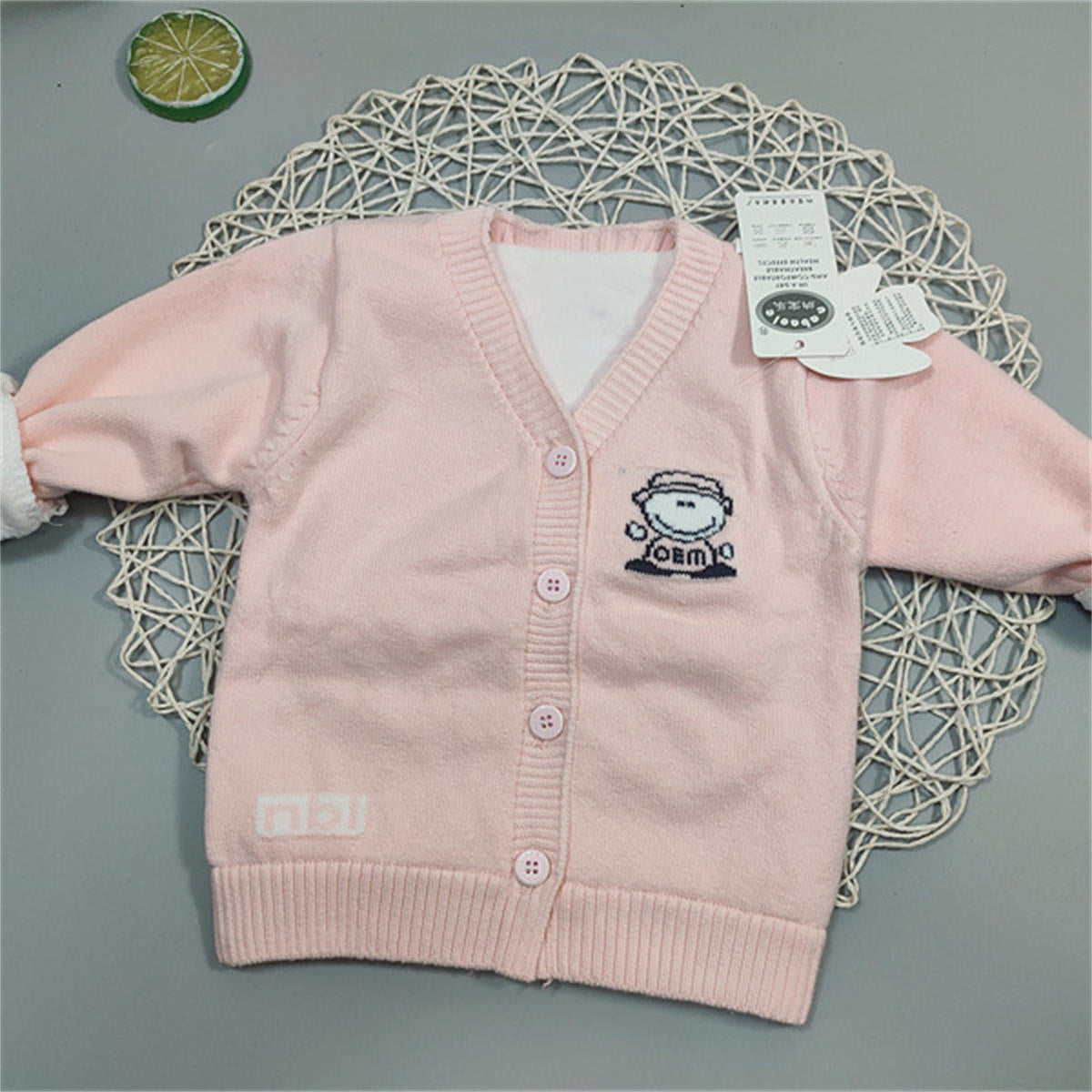 baby thick fleece cardigan sweater