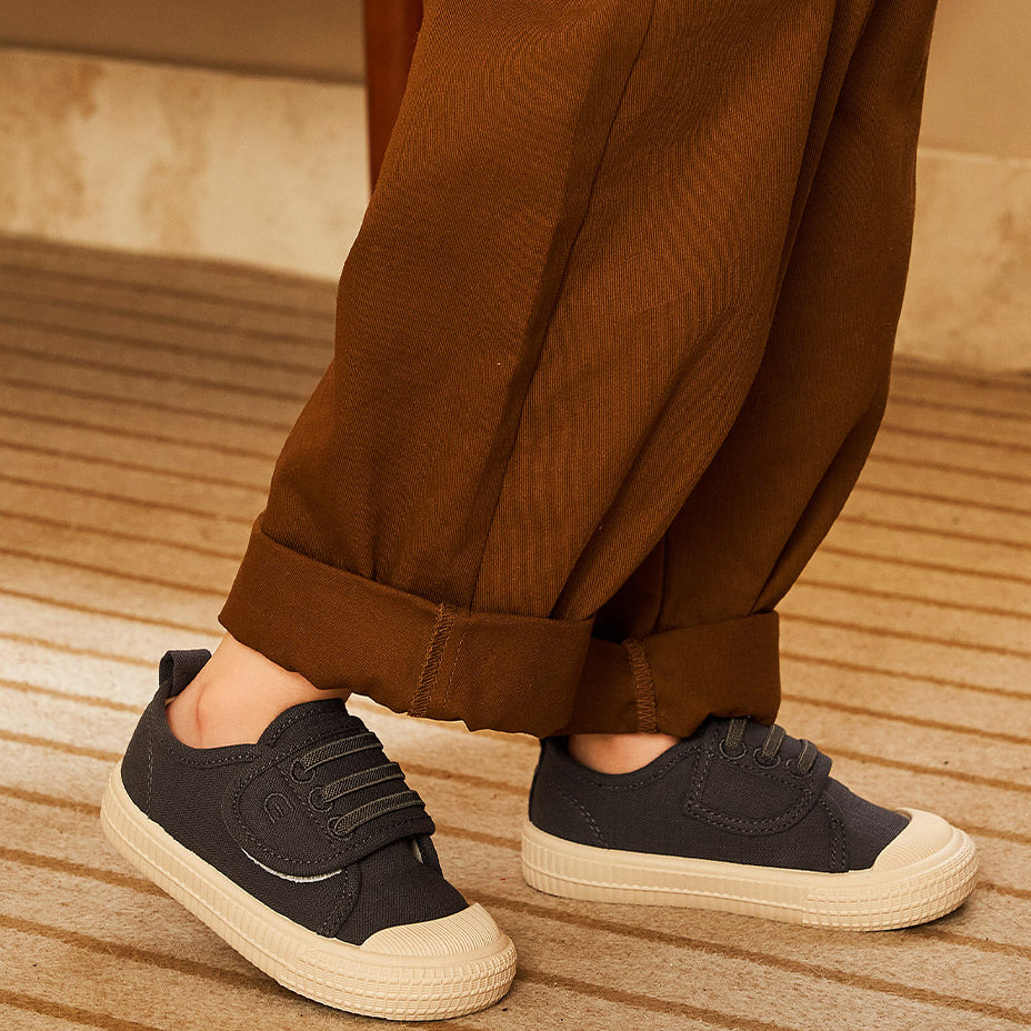 Anti slip Breathable Canvas First Walker Shoes