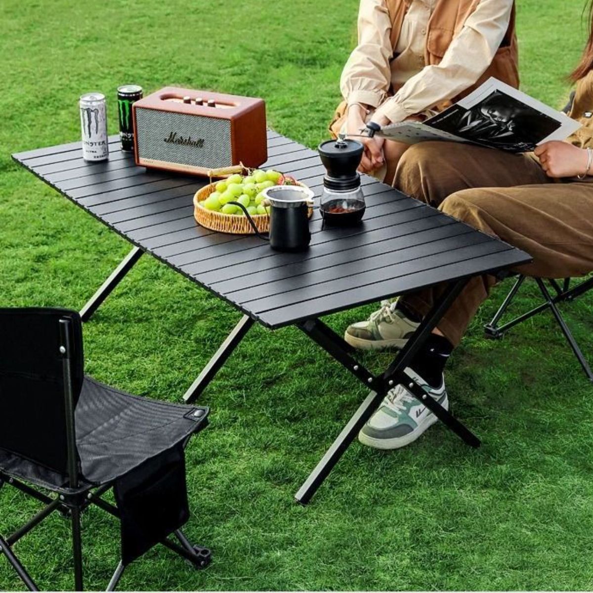 Outdoor camping table