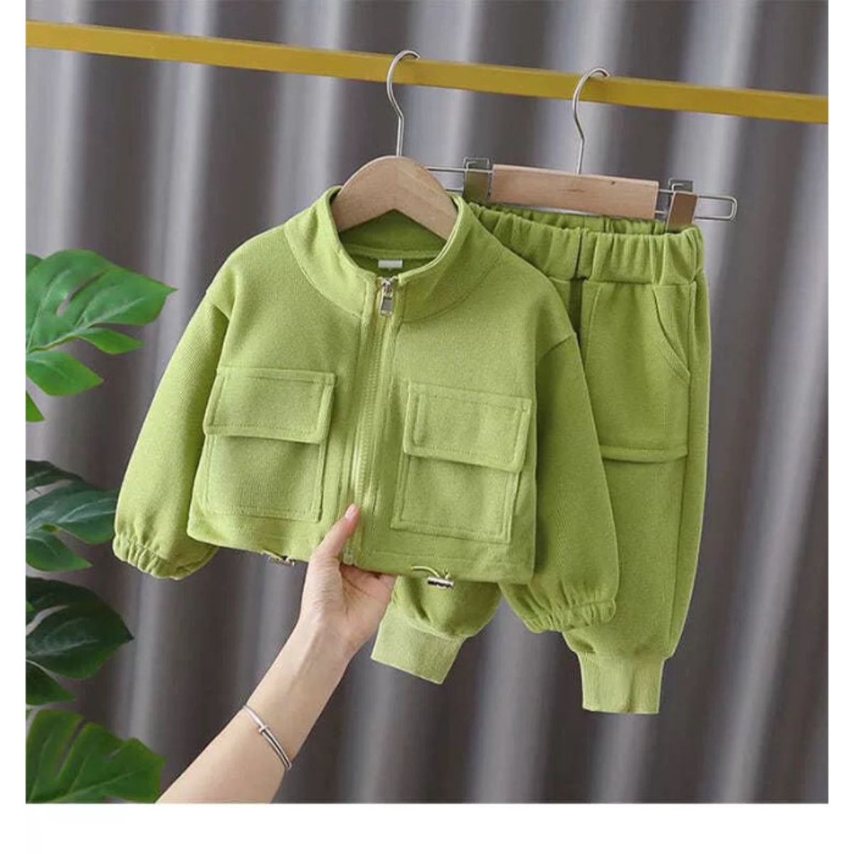 New style girls spring and autumn suits children's baby girl two-piece clothes sports and leisure suits