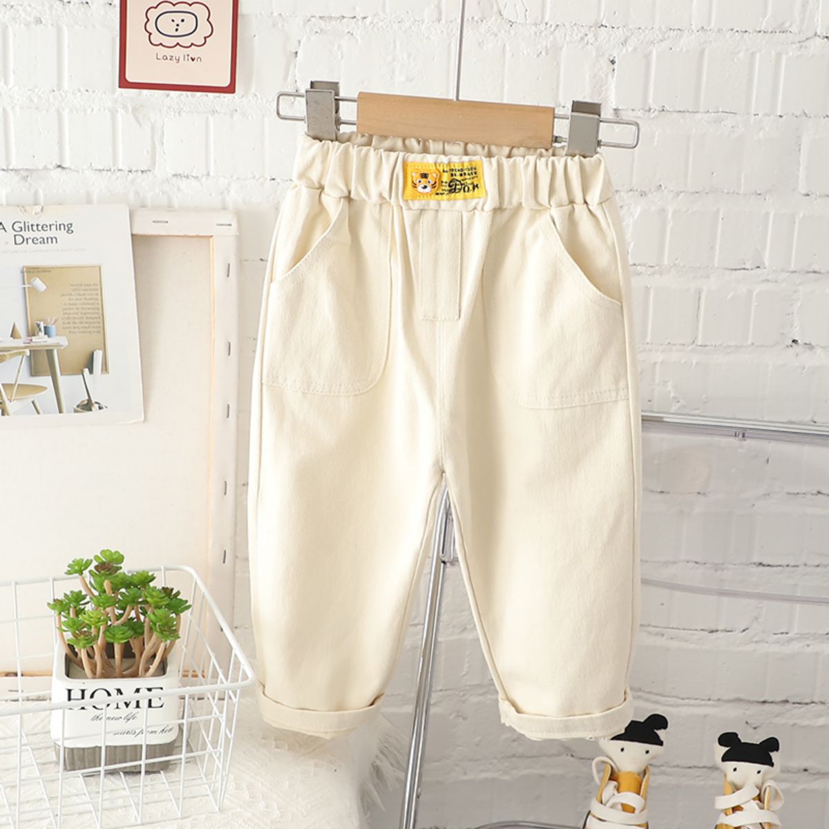 Toddler Boy Solid Color Pants