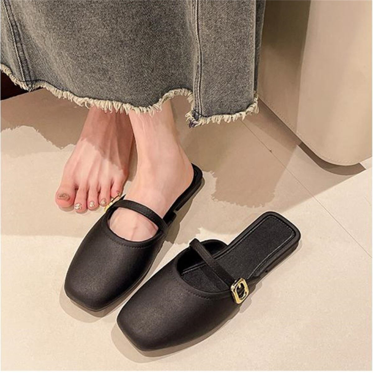 Women's summer new style anti-slip sandals and half slippers