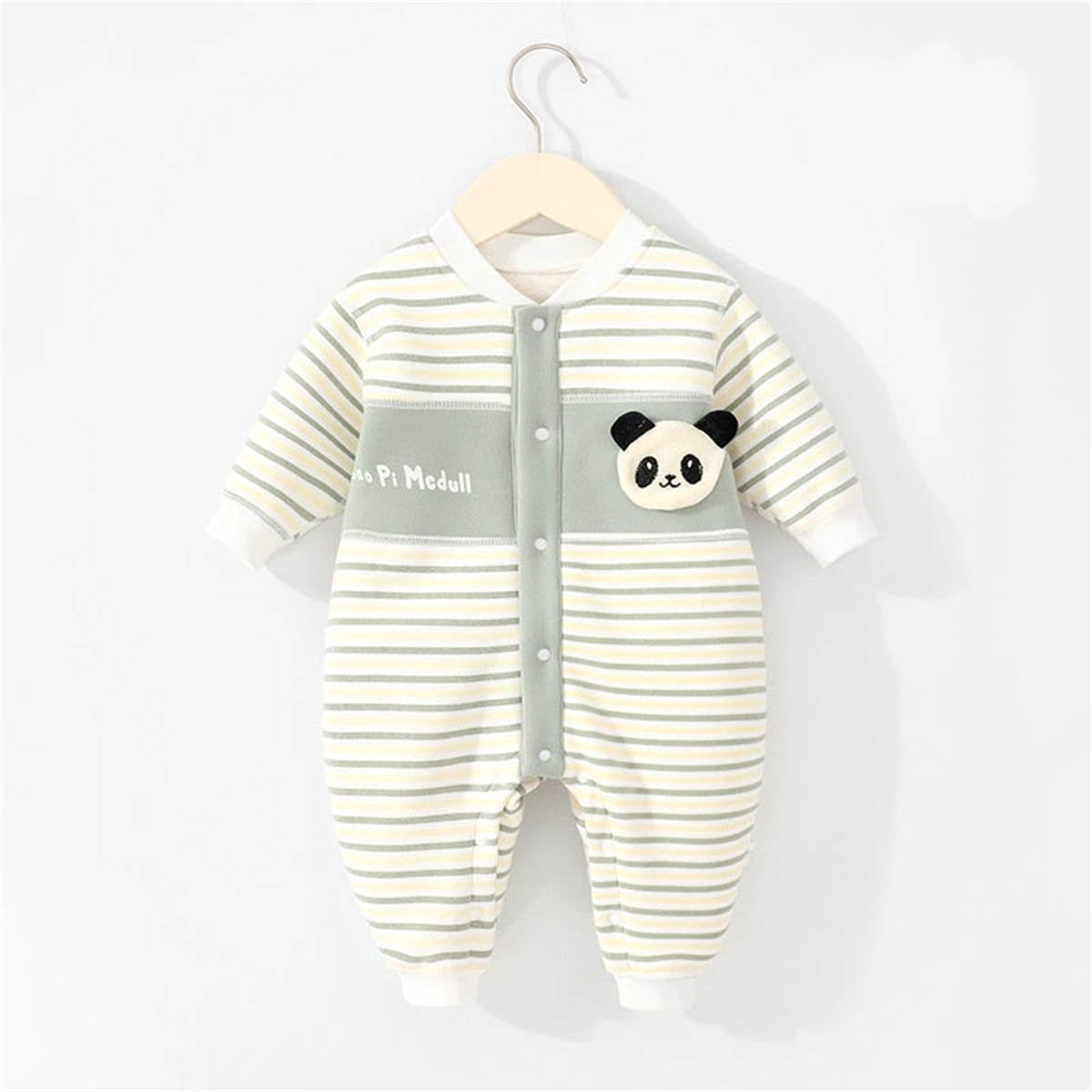 Baby autumn and winter thick super cute outdoor clothes