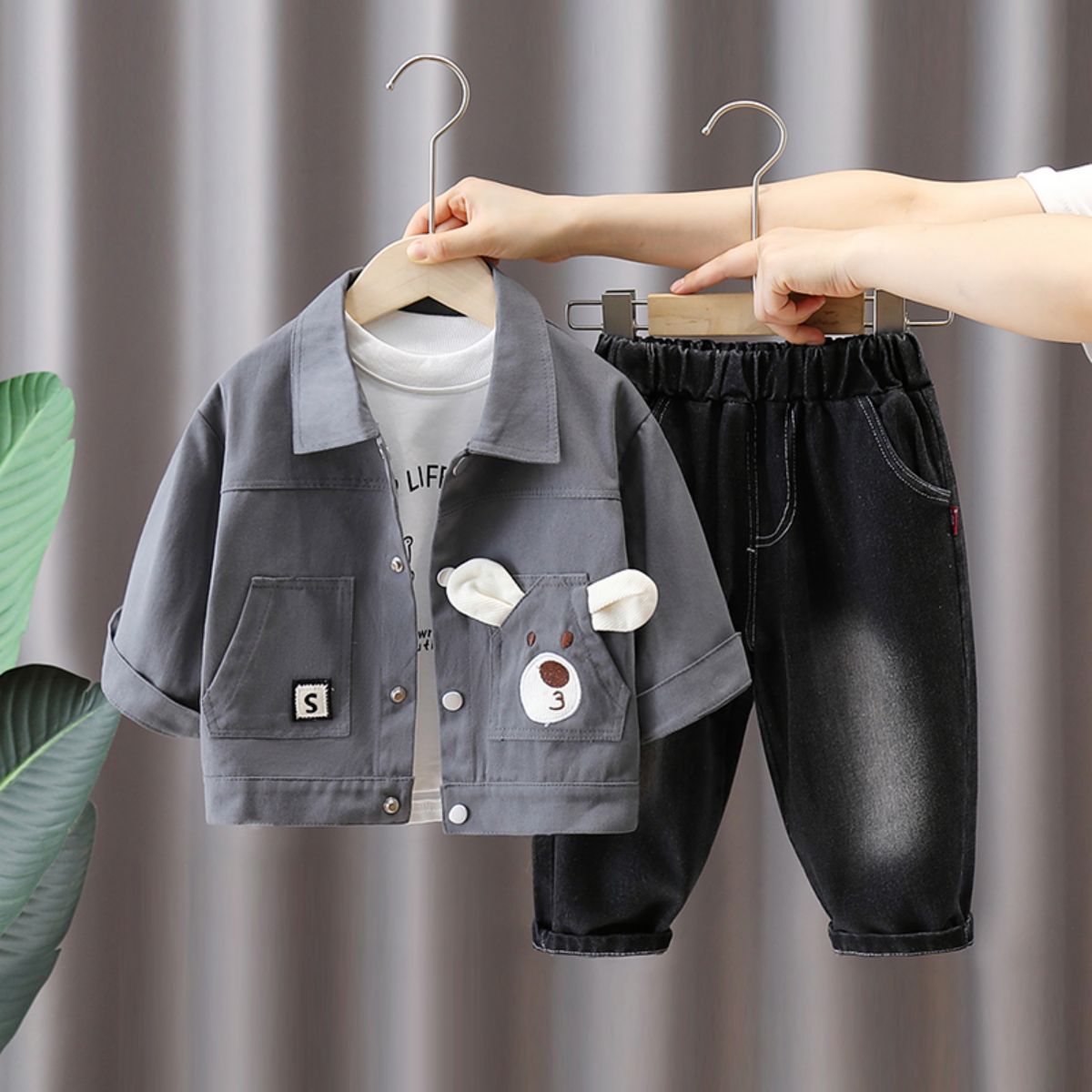 Boys autumn suits new autumn children's casual clothes handsome spring and autumn jackets children's clothes