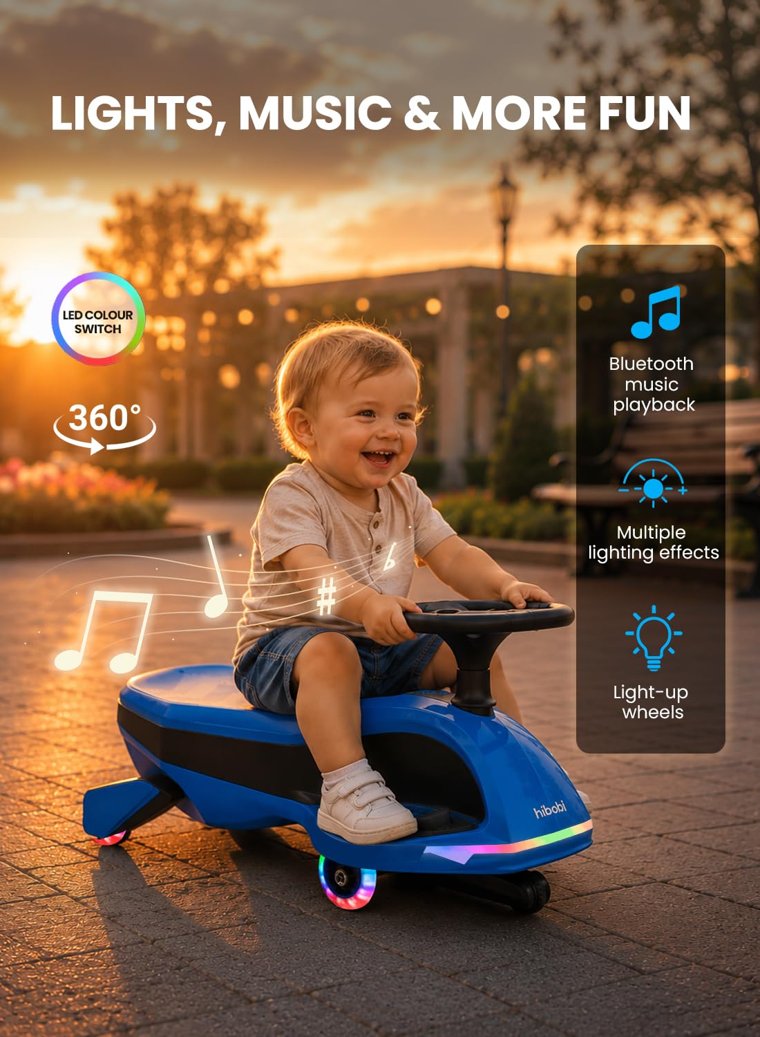 Hibobi Electric Wiggle Car