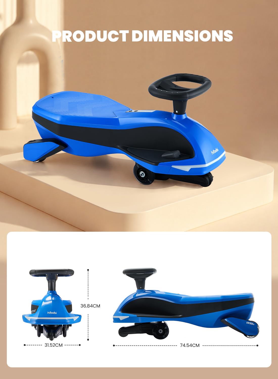 Hibobi Electric Wiggle Car