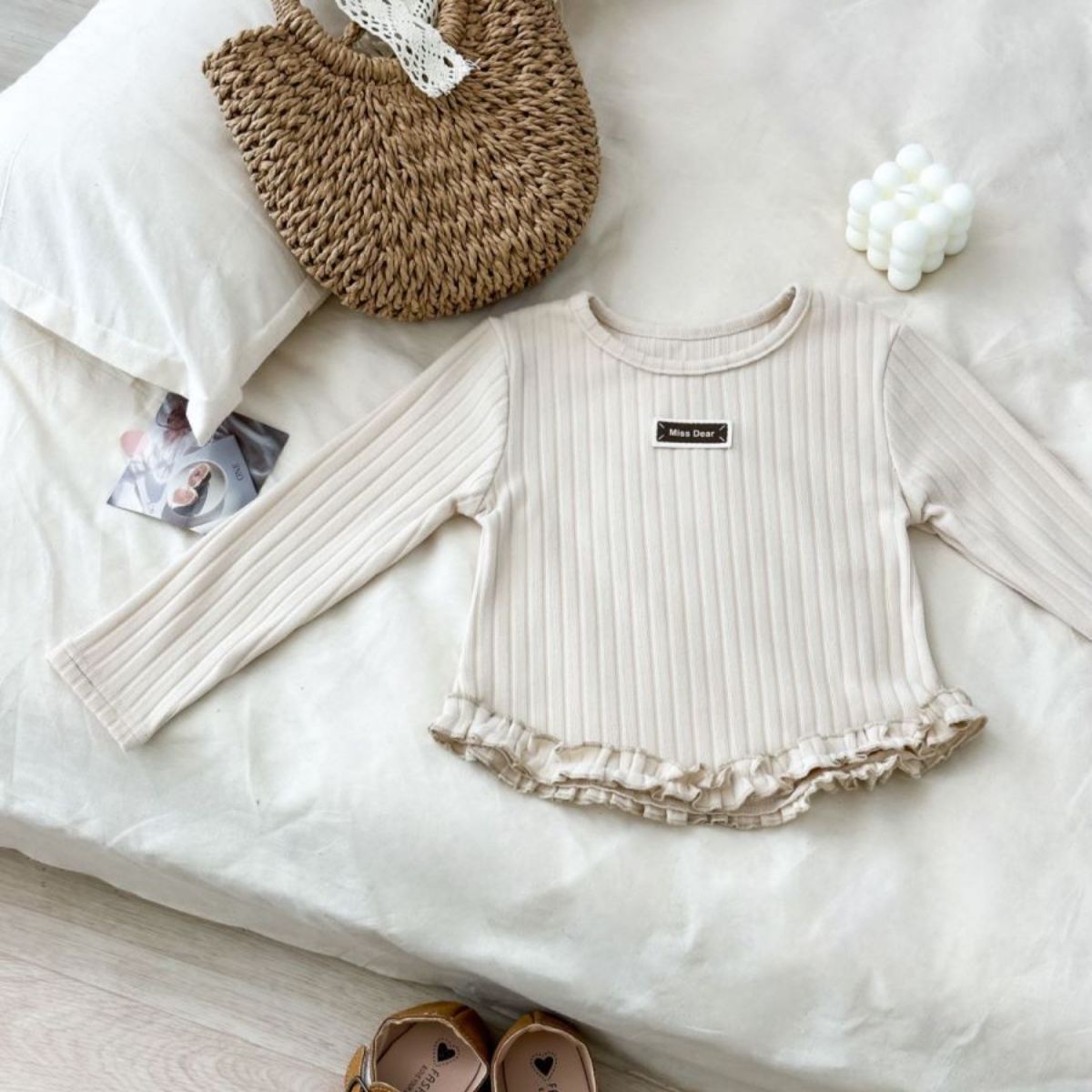 Girls Spring and Autumn Lace Suit