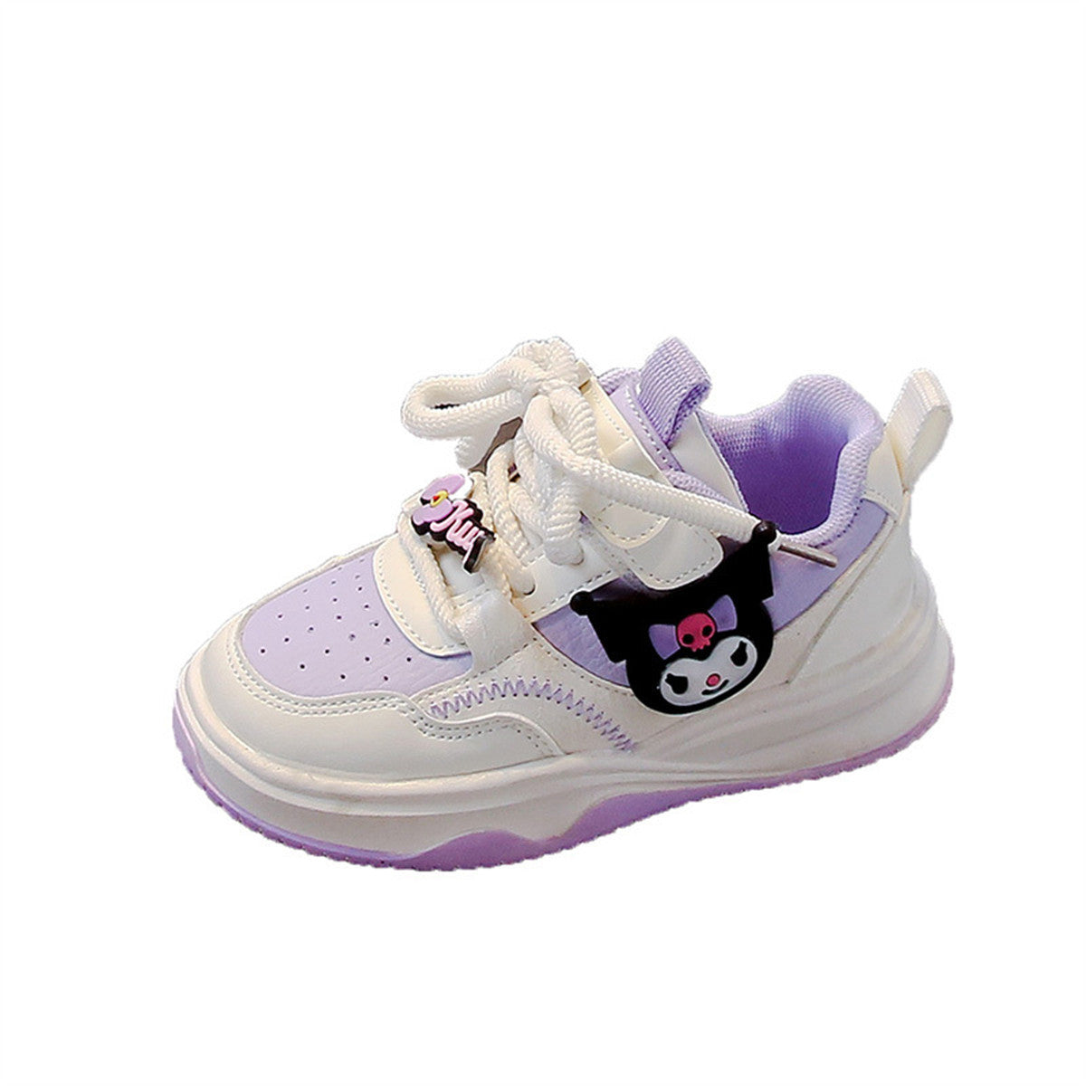 Sanrio pattern casual style comfortable soft sole breathable sports shoes for medium and large children and girls